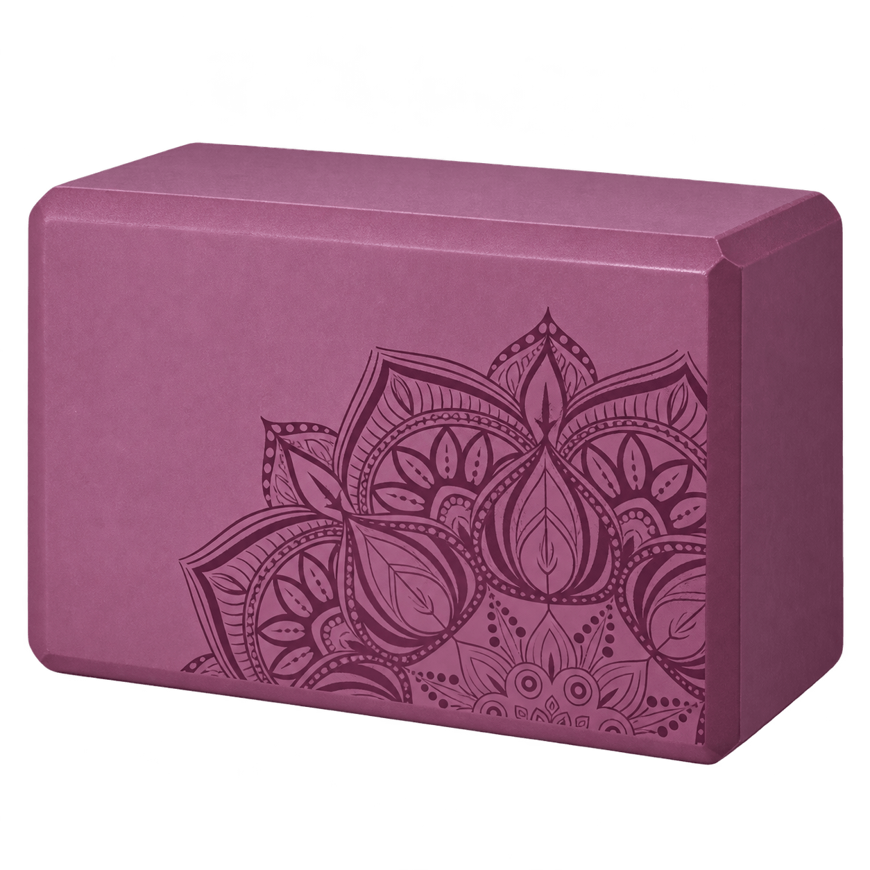 Gaiam Latex-Free EVA Foam Yoga Block, 9 × 6 × 4 in