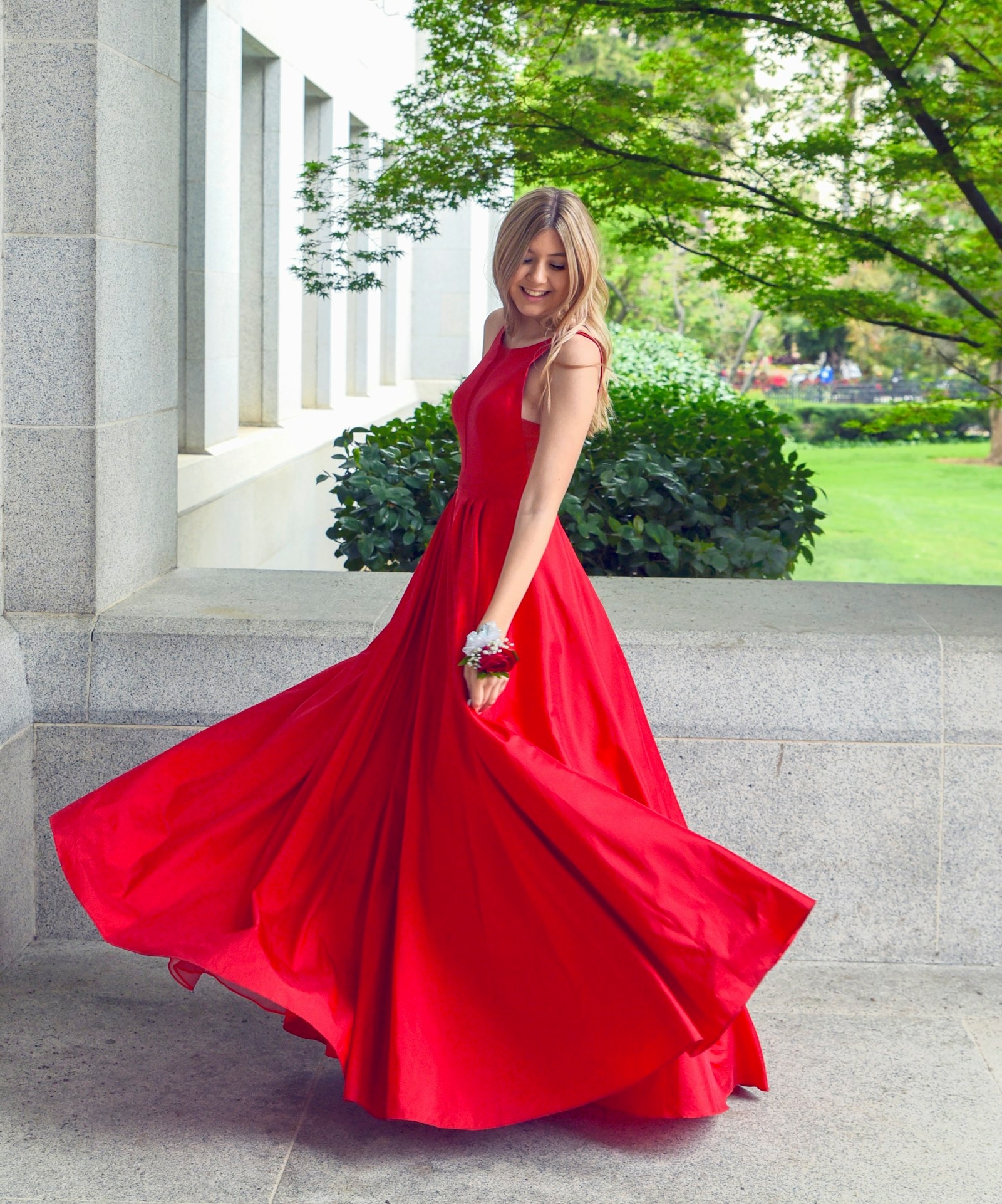 Sherri Hill Beaded Tulle Ball Gown