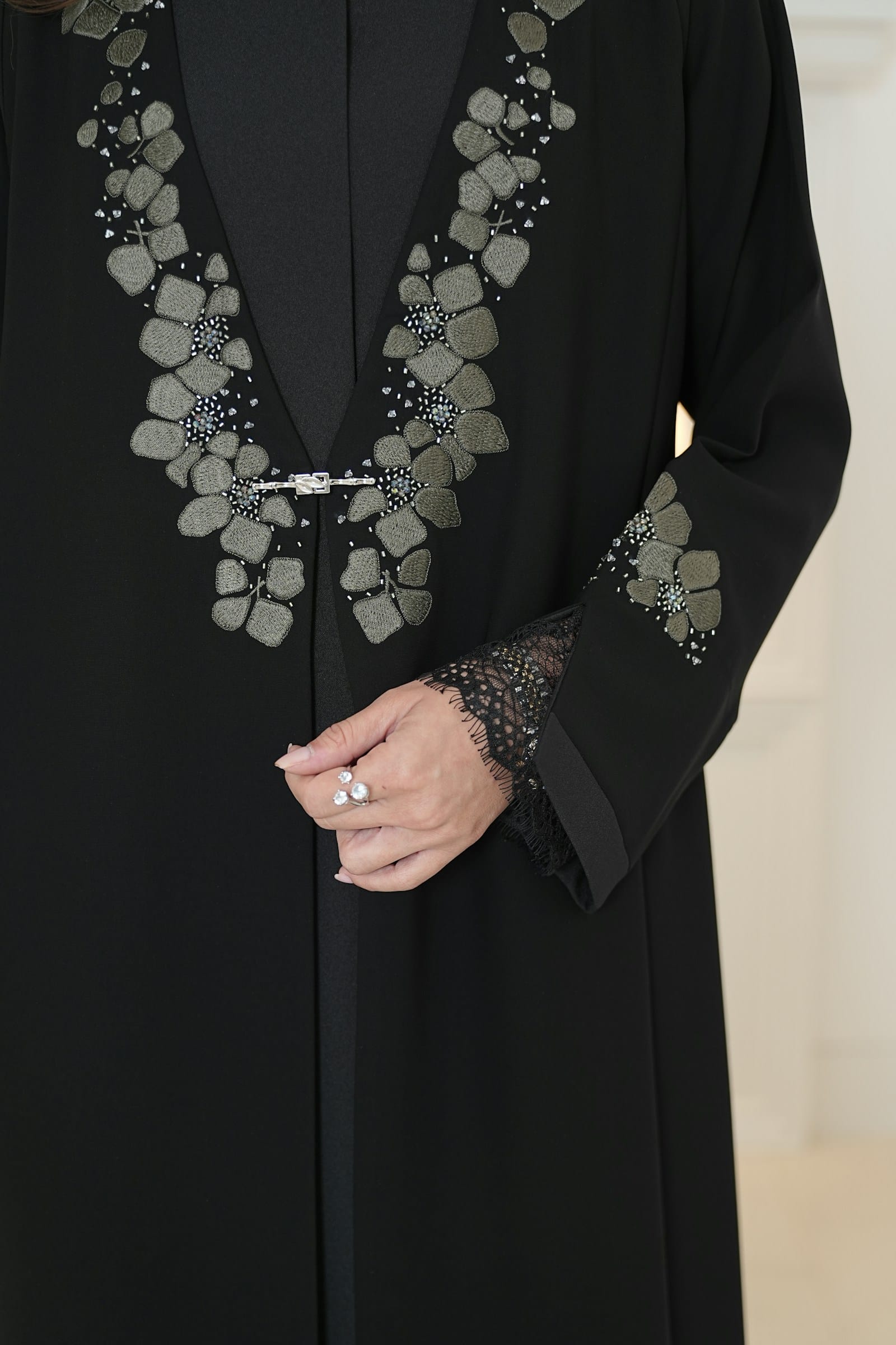 Aab Classic Black Abaya